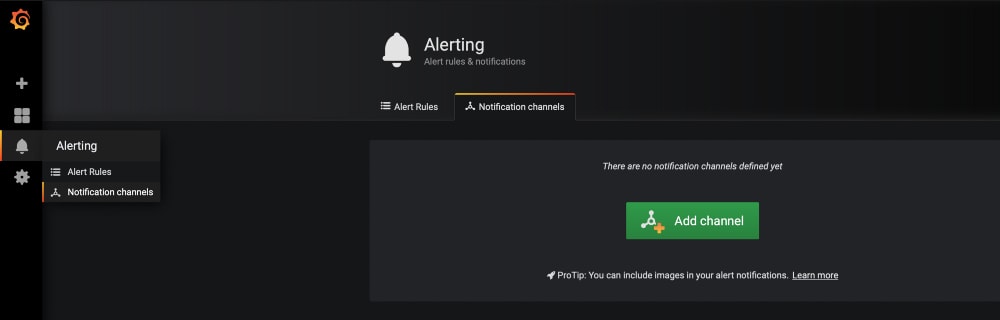 Grafana Webhooks - Adding Channel